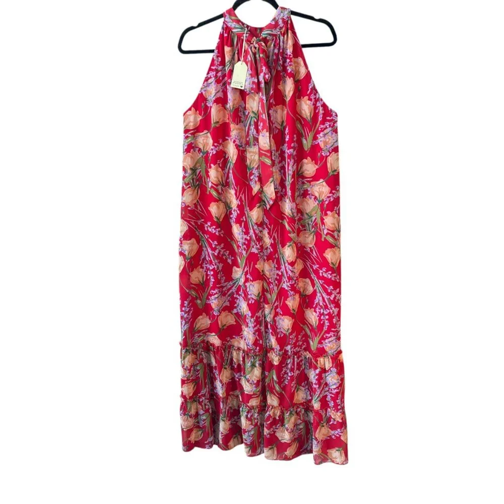 JODIFL Women's Sleeveless Maxi Dress NWT‎ Size Medium